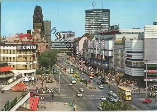 Berlin - Kurfürstendamm - Kudamm-Eck - BVG Bus - Verlag Krüger