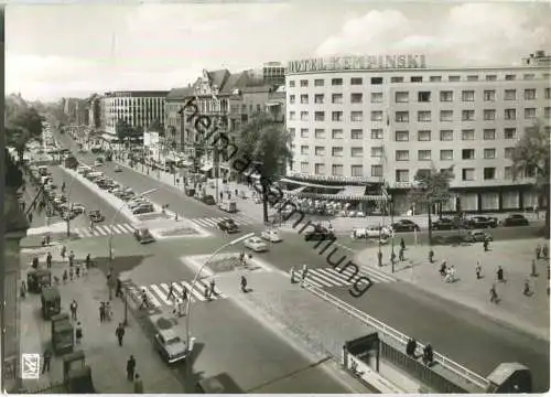 Berlin - Kurfürstendamm - Hotel Kempinski - Foto-Ansichtskarte - Verlag Klinke & Co. Berlin