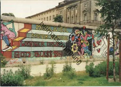 Berlin - Mauer in der Stresemann Strasse - Verlag Kunst und Bild Berlin