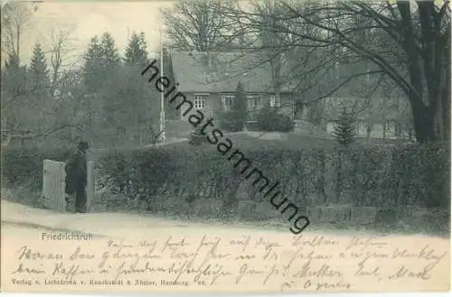 Friedrichsruh bei Hamburg - Verlag Knackstedt & Näther Hamburg