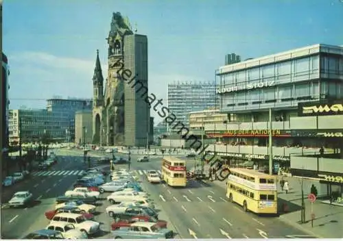 Berlin - Tauentzienstrasse - BVG-Bus