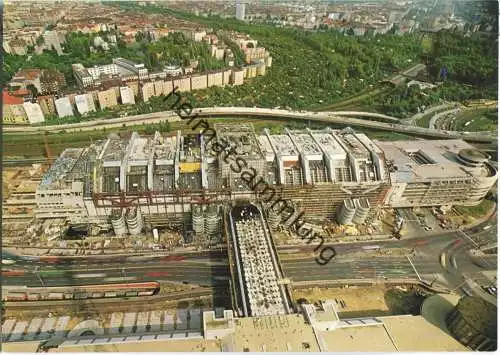 Berlin - ICC im Bau 1978