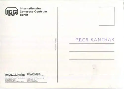 Berlin - ICC im Bau 1978