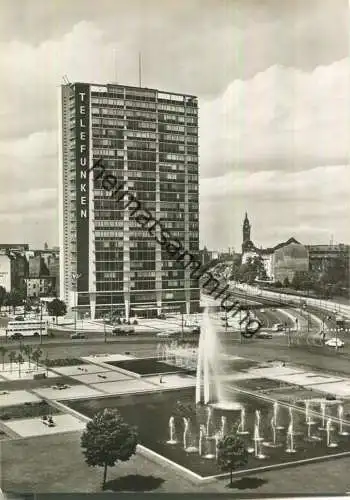 Berlin - Ernst-Reuter-Platz - Foto-Ansichtskarte - Hans Andres Verlag Berlin