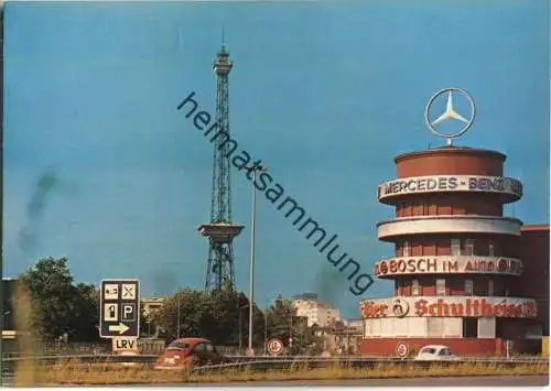 Berlin - Funkturm - Mercedes-Turm - Verlag PZB