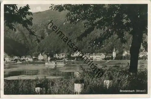 Brodenbach - Foto-Ansichtskarte - Verlag N. R. Scharbach Brodenbach Nr. 1500