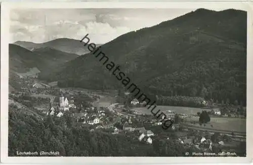 Lautenbach - Foto-Ansichtskarte - Verlag Photohaus Busam Oberkirch