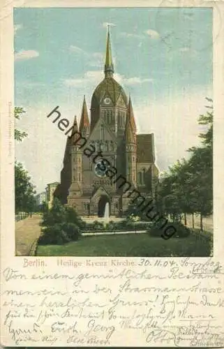 Berlin-Kreuzberg - Heilige Kreuz Kirche - Verlag Theodor Eismann Leipzig