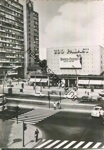 Berlin - Hardenbergstrasse mit Zoo-Palast - BVG - Foto-Ansichtskarte - Verlag Gerd Huffert Berlin