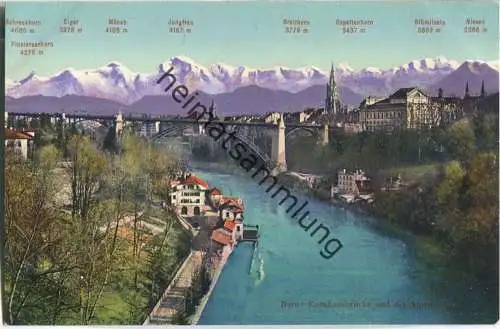 Bern - Kornhausbrücke - Edition Franco-Suisse Berne