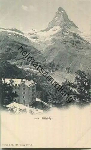 Riffelalp - Verlag Wehrli AG Kilchberg