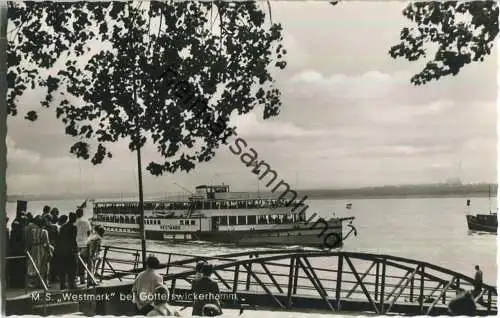 Voerde - Götterswickerhamm - MS Westmark - Foto-AK - Verlag Cramers Kunstanstalt Dortmund