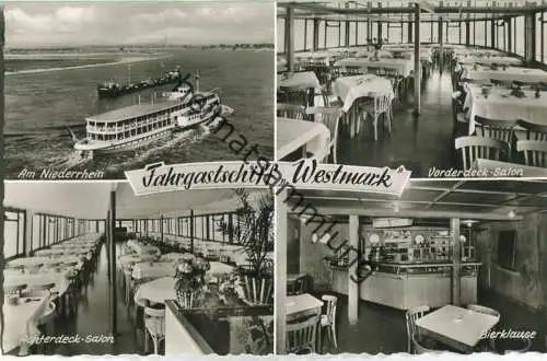 Fahrgastschiff Düsseldorf - Köln-Düsseldorfer-Rheindampfschiffahrt - Foto-AK Grossformat - Verlag Georg Stilke Köln