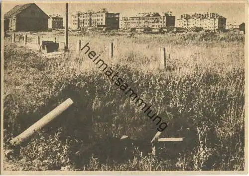 Staraja Russa - Fliegerkasernen - Aus dem Kampfraum der schleswig-holsteinischen Infanterie-Division - 40er Jahre