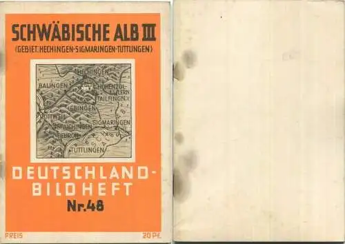 Nr. 48 Deutschland-Bildheft - Schwäbische Alb III (Gebiet: Hechingen - Sigmaringen - Tuttlingen)
