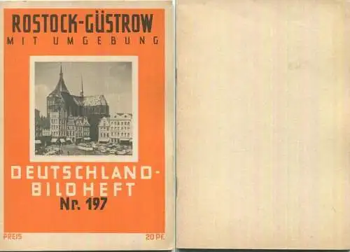 Nr.197 Deutschland-Bildheft - Rostock-Güstrow mit Umgebung