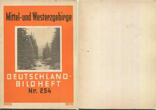 Nr. 254 Deutschland-Bildheft - Mittel- und Westerzgebirge
