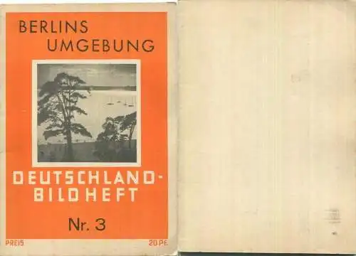 Nr. 3 Deutschland-Bildheft Berlins Umgebung