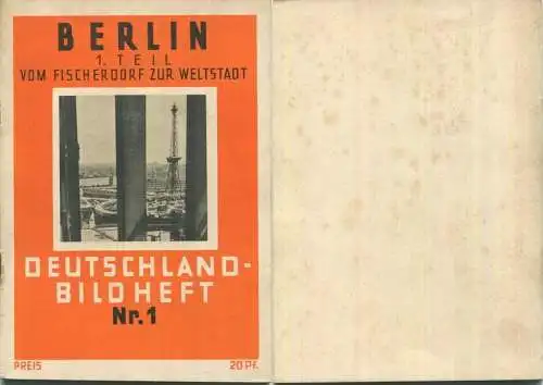 Nr. 1 Deutschland-Bildheft Berlin