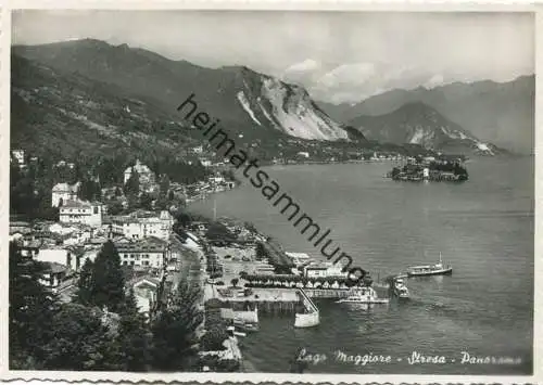 Lago Maggiore - Stresa - Foto-AK Grossformat - Fotostampa Reggiori Laveno M. Varese
