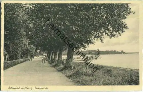 Ostseebad Haffkrug - Promenade - Verlag Cramers Kunstanstalt Dortmund