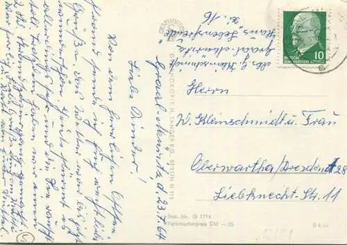 Graal-Müritz - Alte Mühle - Rosa-Luxemburg-Heim - Tannenhof - Foto-AK Grossformat - Verlag H. Sander Berlin gel. 1964