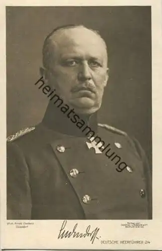 Ludendorff - Kriegskarte