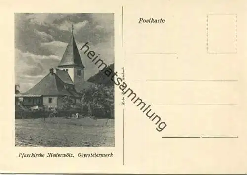 Niederwölz - Pfarrkirche - Verlag Foto Ferida Lieboch
