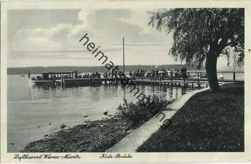 Waren - Kietz-Brücke - Verlag Geem