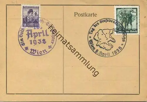 Sonderstempel - Wien 1938