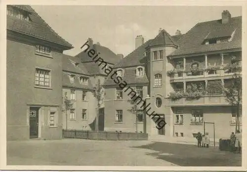 Essen - Krupp Siedlung Alfredshof - AK-Grossformat