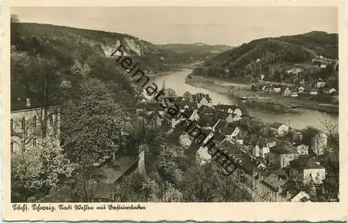 Wehlen - Foto-Ansichtskarte - Verlag Gebr. Metz Tübingen