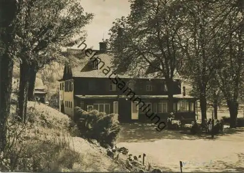 Bad Elster - HO-Gaststätte Forsthausschänke - Foto-AK Grossformat - Verlag Dick-Foto Erlbach