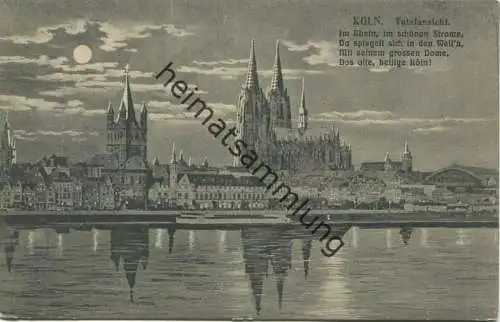 Köln - Verlag Leo Kürten Köln - Feldpost gel. 1914
