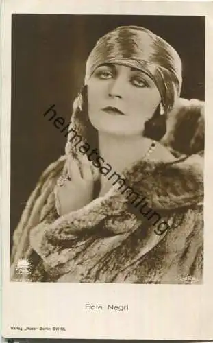 Pola Negri - Ross-Verlag 1830/5