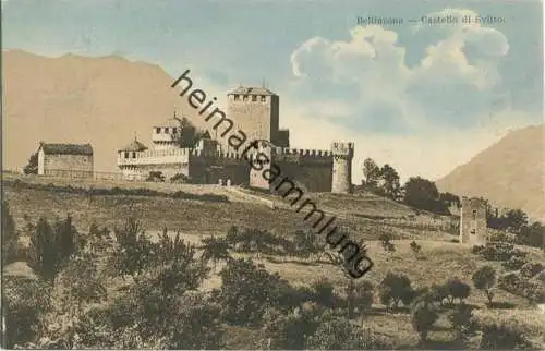 Bellinzona - Castello di Svitto - Verlag Elia Colombi Bellinzona gel. 1912