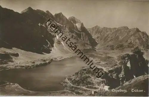 Engelberg - Trübsee - Foto-AK - Verlag E. Zurflüh Engelberg