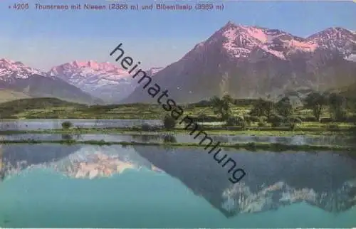 Thunersee - Niesen - Blümlisalp - Verlag Photoglob Zürich