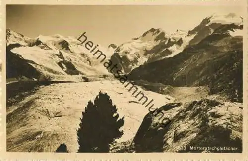 Morteratschgletscher - Foto-Ansichtskarte - Verlag Wehrli AG Kilchberg