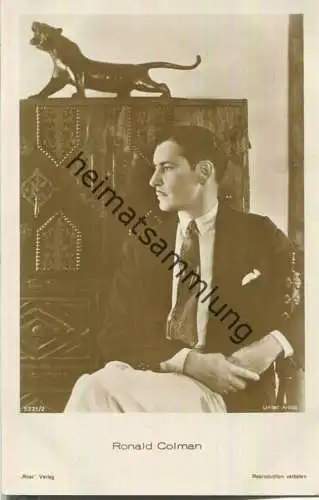 Ronald Colman - Ross Verlag 5221/2