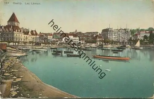 Ouchy - Lac Leman - Verlag Phototypie Co. Neuchatel gel. 1910