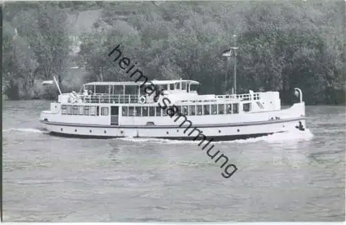 Rheinschiff - Fahrgastschiff - Foto-Ansichtskarte - ohne Verlagsangabe