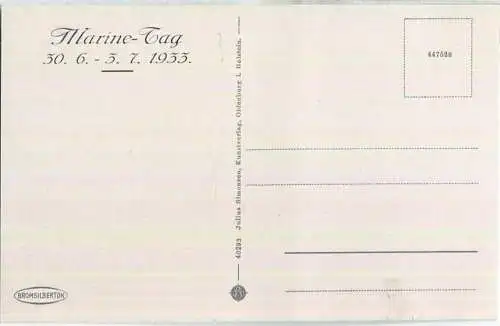 Husum - Kirche - Marine-Tag 1933 - Verlag Julius Simonsen Oldenburg