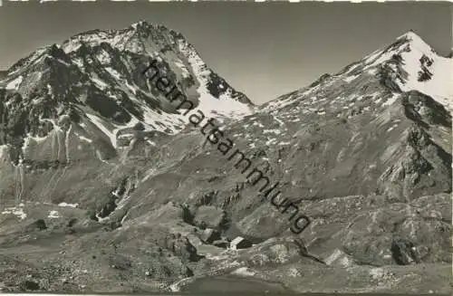 Cabane de Chanrion - Mont Gele - Mont Avril - Foto-AK - Verlag E. Gyger Adelboden