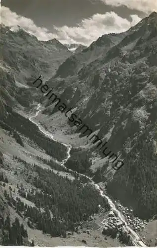 Fionnay - Vue de l Epaule de Louvie - Foto-AK - Verlag E. Gyger Adelboden