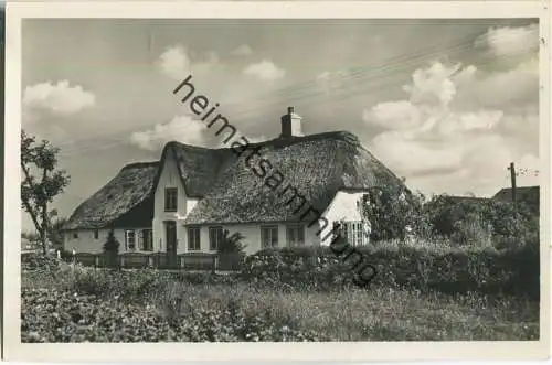 Westerland-Sylt - Friesenhaus - Foto-AK 30er Jahre - Verlag H. v. Seggern & Sohn Hamburg