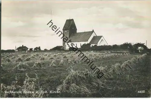 Keitum - Kirche - Foto-AK 30er Jahre - Verlag Geyer & Co Breslau
