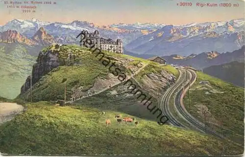 Rigi-Kulm - Verlag Photoglob Co Zürich gel.