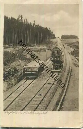 Schwarzatal - Bergbahn Obstfelderschmiede Lichtenhain-Oberweissbach - Verlag Richard Zieschank Ronneburg