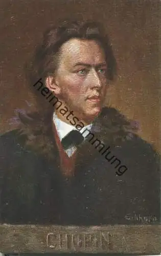 Frederic Francois Chopin - AK ca. 1900 - Verlag B. K. W. I 874-3